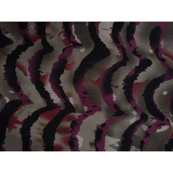 Daniel Rainn Womens Sheer Multicolor Printed Tunic Blouse With 3/4 Sleeves (M) - Picture 5 of 9